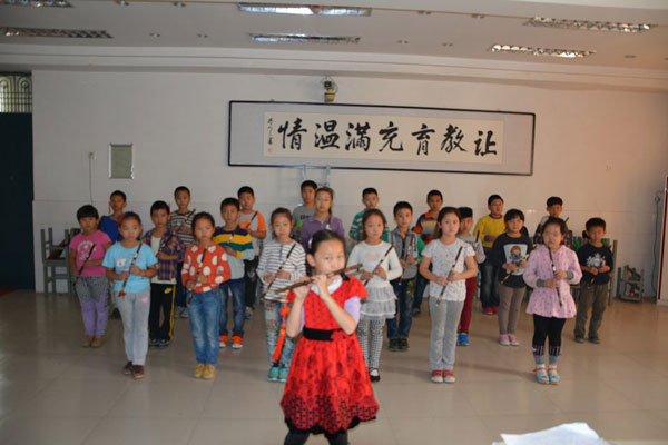 巴烏隊學員風采